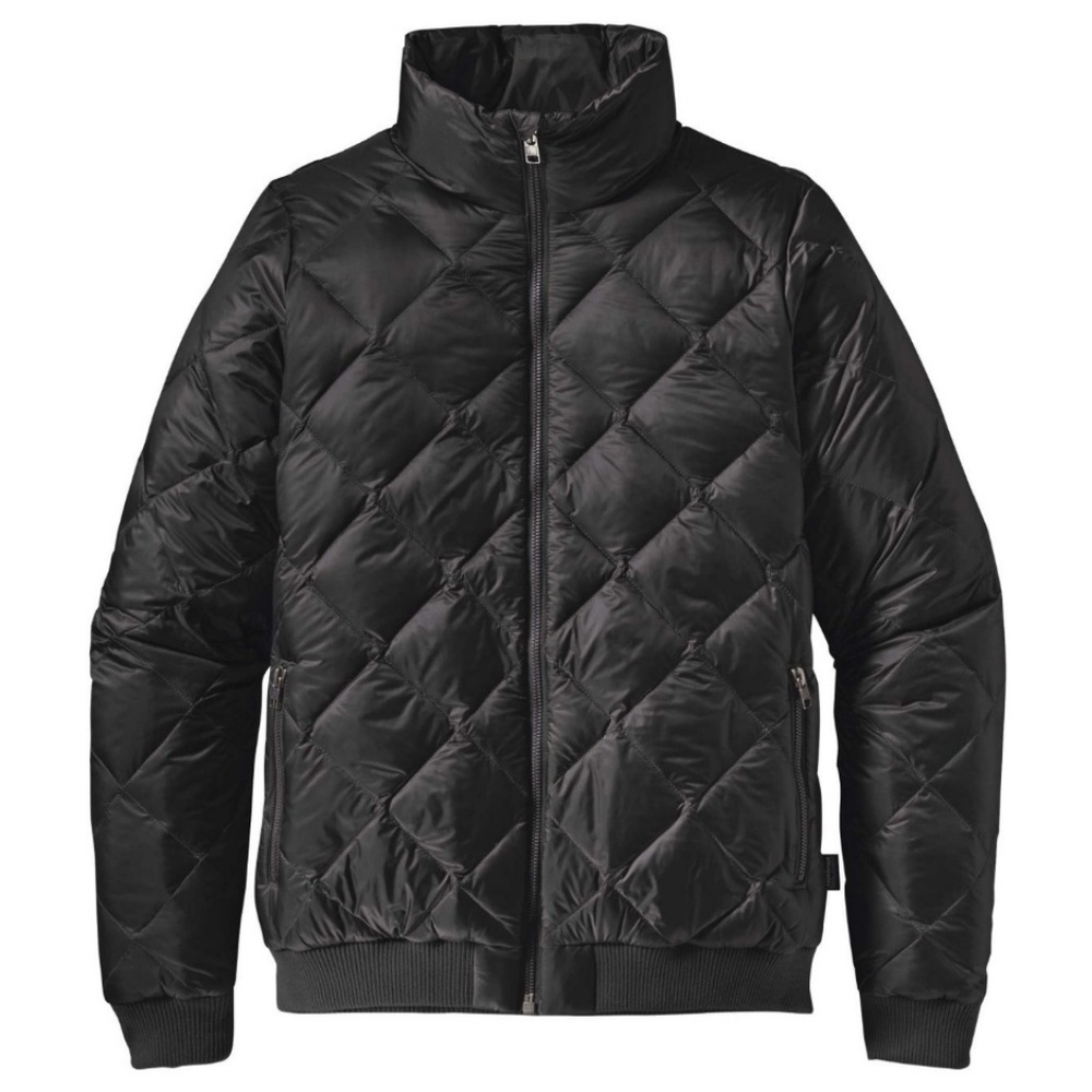 NEW WOMENS BLACK PATAGONIA PROW BOMBER SMALL $200